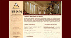 Desktop Screenshot of lemberg-mannheim.de